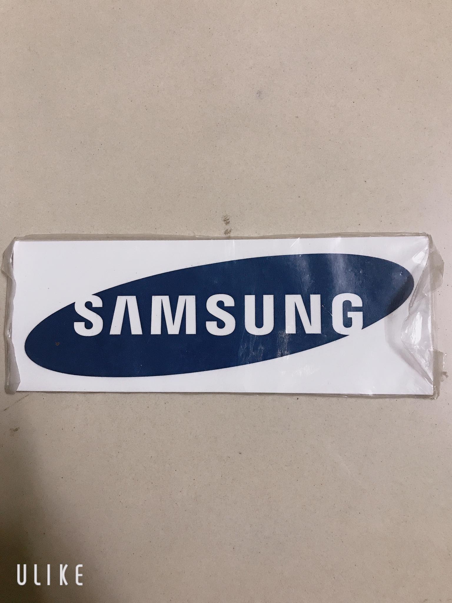 Decal trang trí thiết bị lạnh samsung