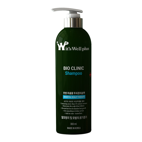 Dầu Gội Ngăn Rụng Tóc, Phục Hồi Tóc Hư Tổn it's Well plus Bio Clinic Shampoo
