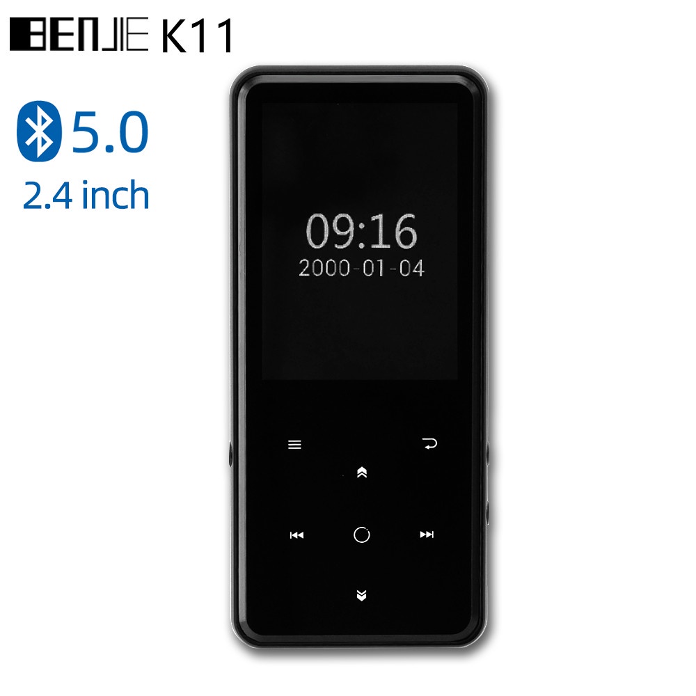 Máy Nghe Nhạc Mini Benjie K11 Ipx4 Kết Nối Bluetooth 4.2 Mp3 16gb