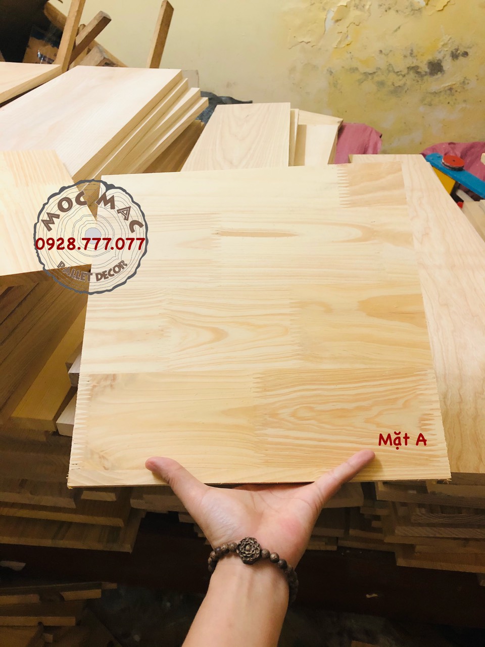 Tấm gỗ thông ghép thanh 25x25, 30x30, 30x20 cm