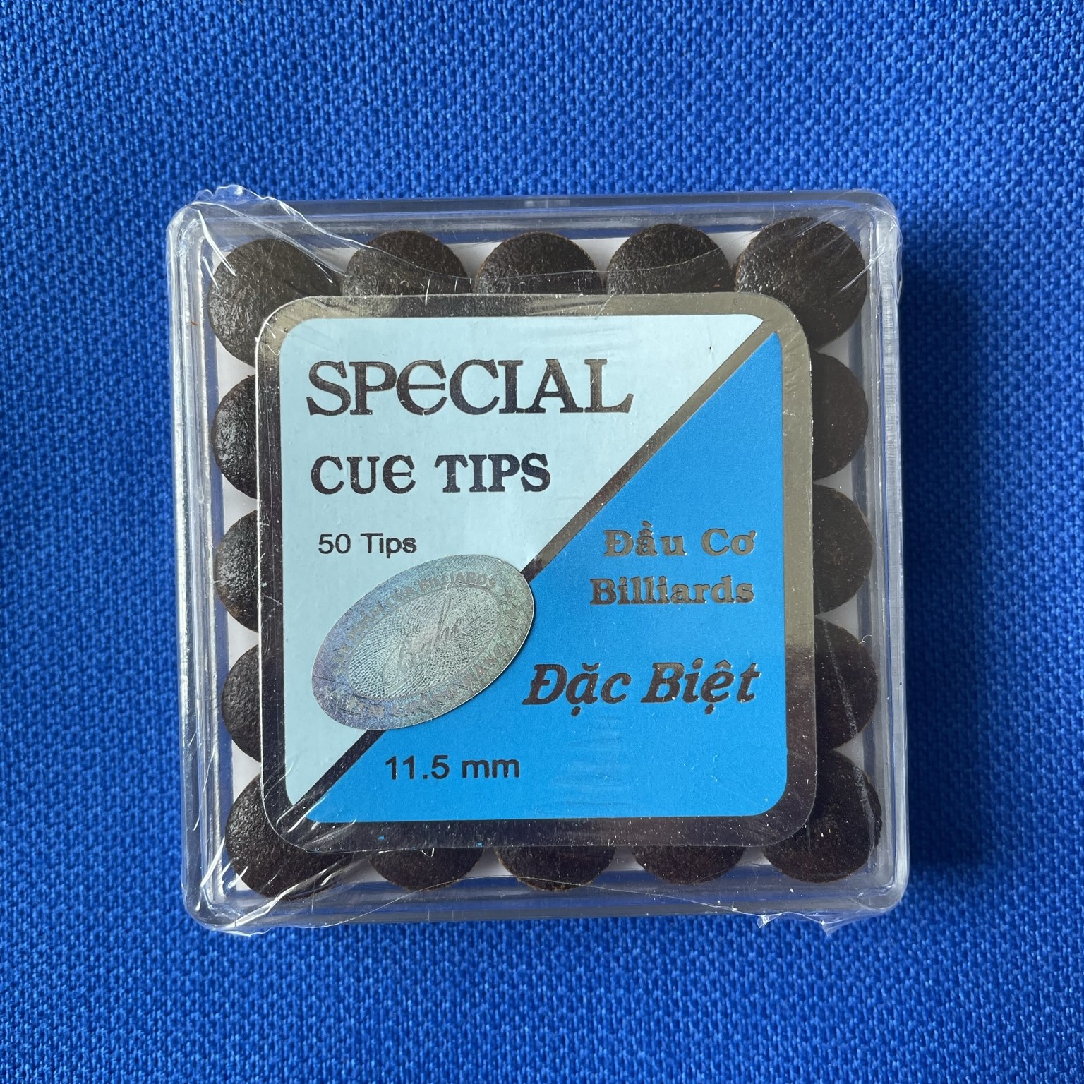 Hộp 50 cái đầu cơ bida special đặt biệt loại 11,5mm.