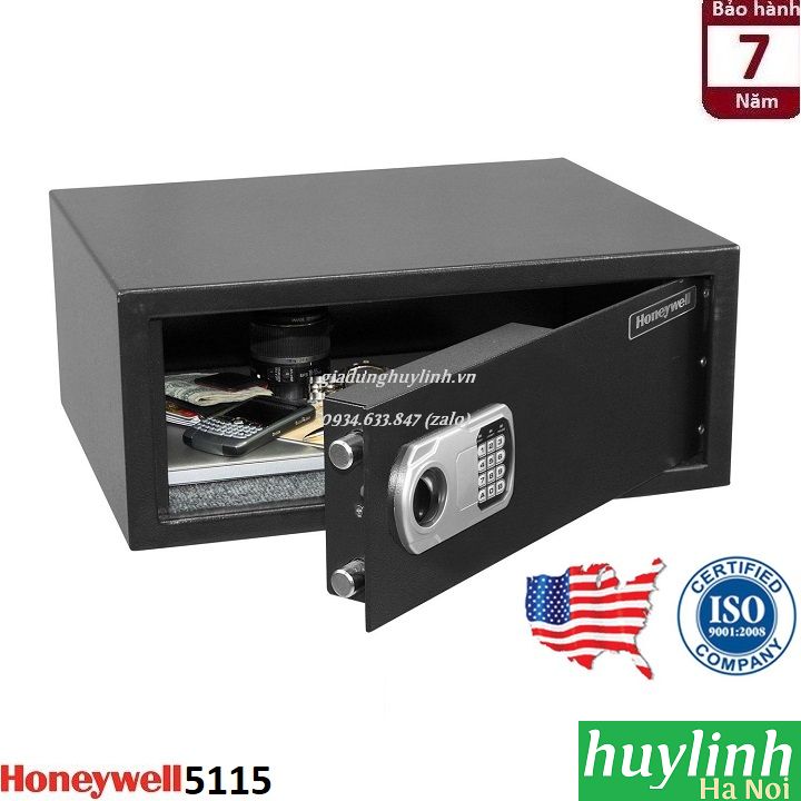 Két sắt điện tử khách sạn Honeywell 5115 - thương hiệu Mỹ