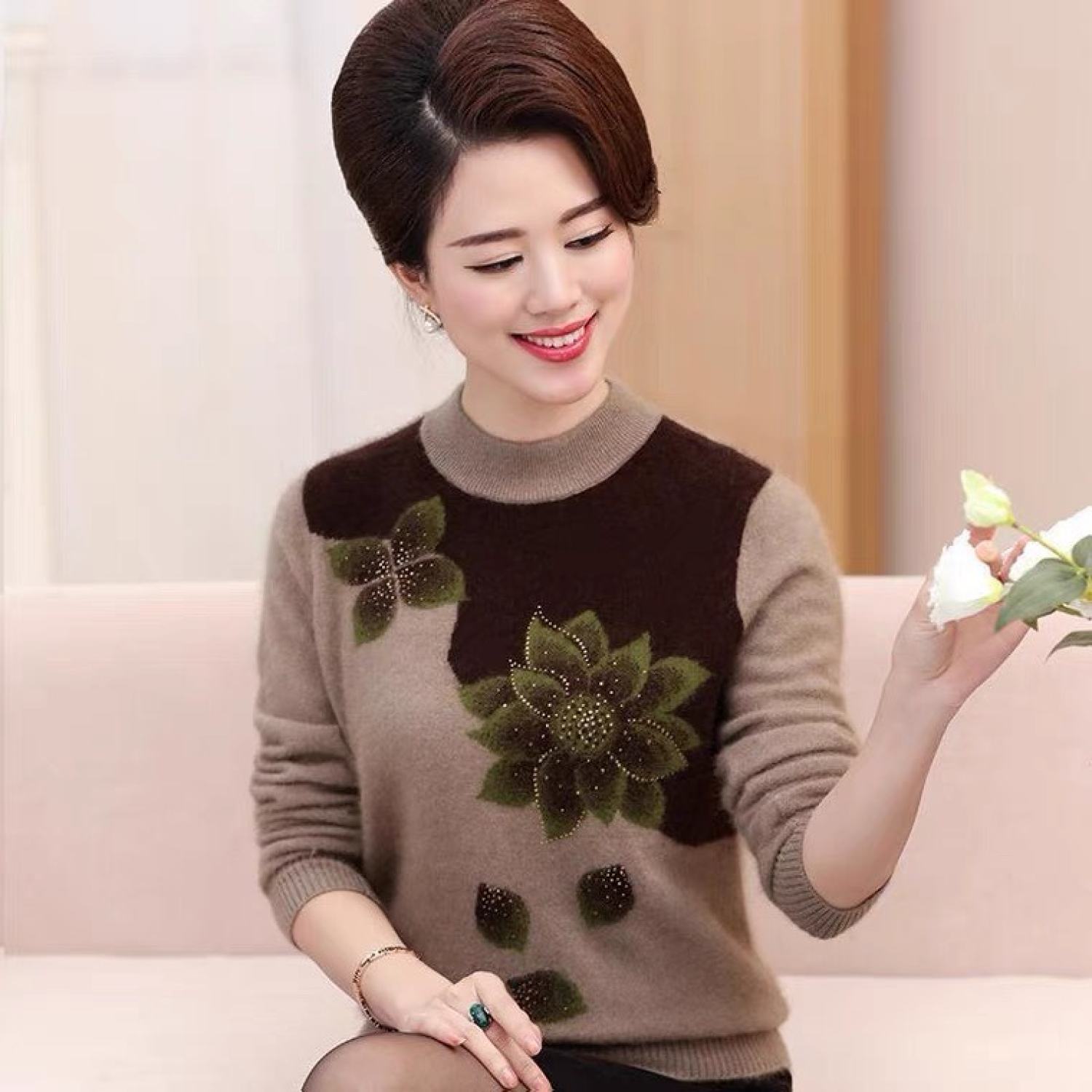 Áo len trυng niên cho mẹ