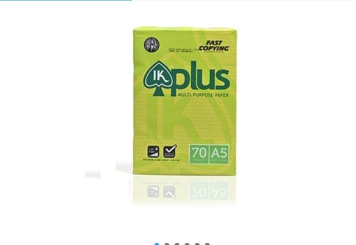 Giấy in ik plus 70gsm - khổ a5