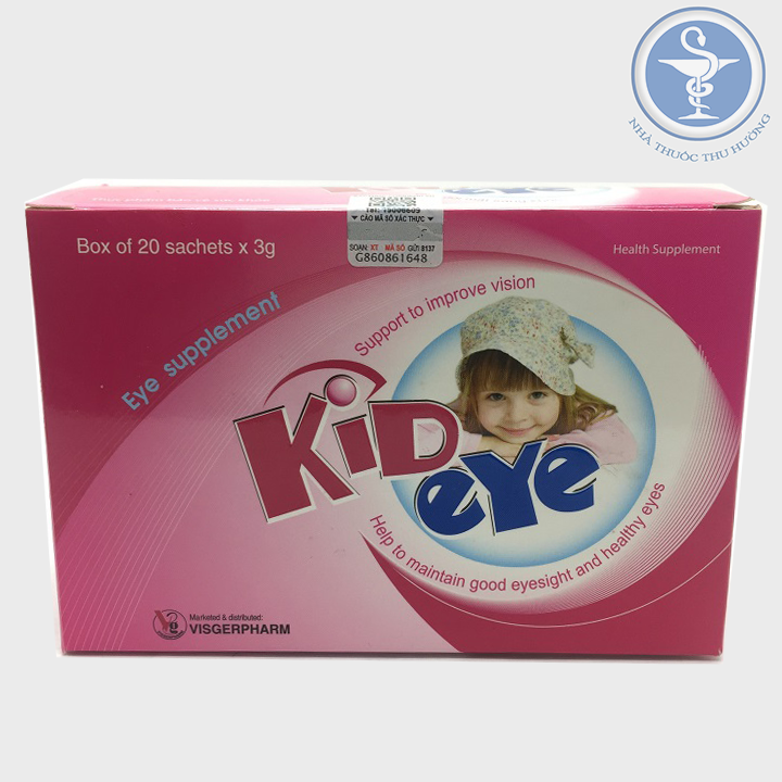Cốm bổ mắt kid eye hộp 20 gói