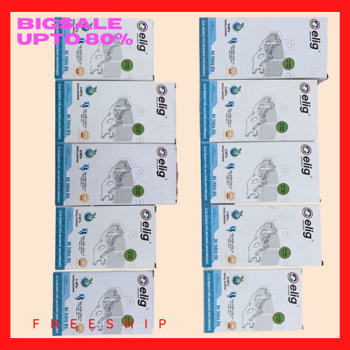 Má phanh dầu má phanh đĩa trước sau ELIG cho xe Exciter 150