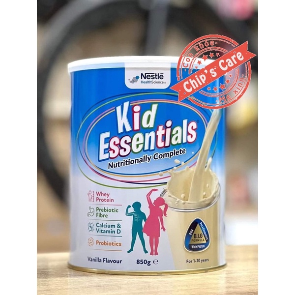 Sữa Kid Essentials úc 850g mẫu mới