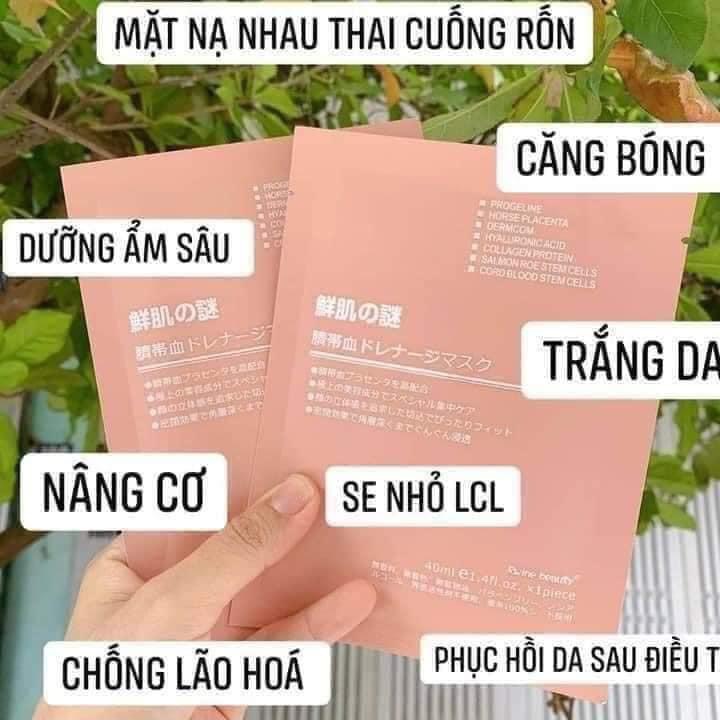 Mặt nạ nhau thai cừu 10 miếng