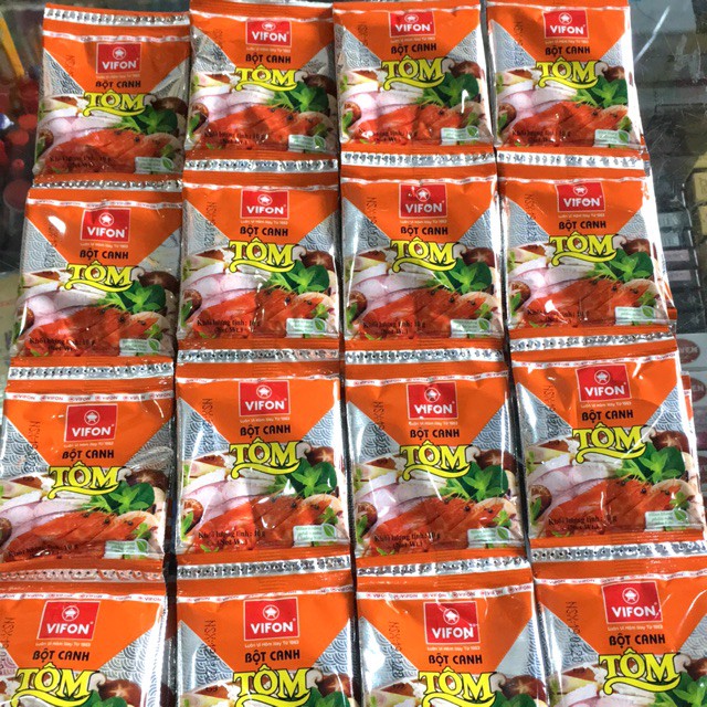 Dây 10 gói Bột Canh Tôm Vifon (10g/gói)