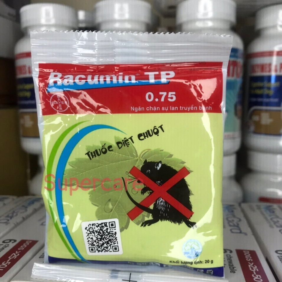 [Hoàn tiền 10%] [CÓ HỎA TỐC] Racumin Bayer- Thuốc Diệt Chuột Thông Minh