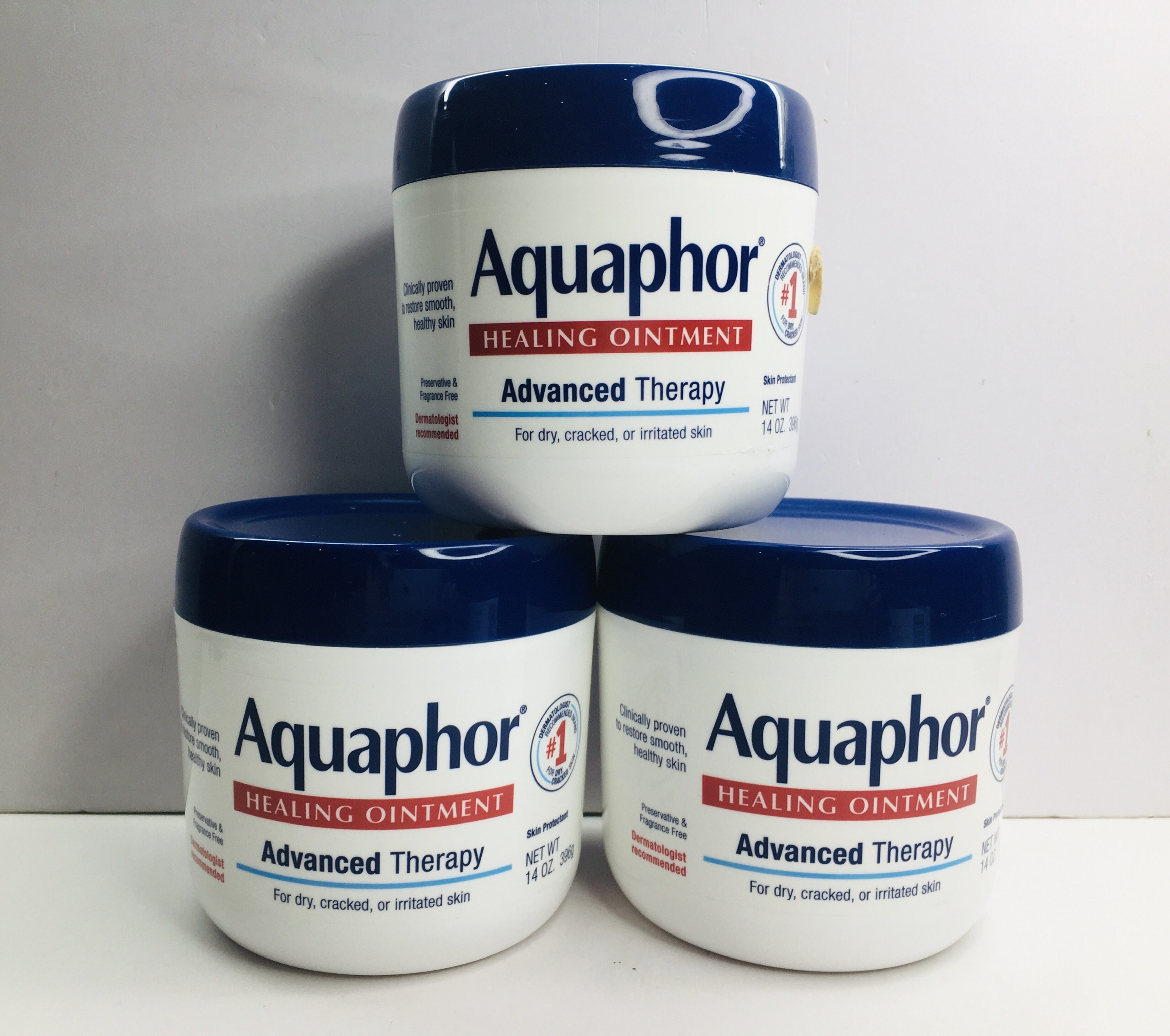 Kem dưỡng đa năng Aquaphor healing Ointment Advanced Therapy cho da khô, nứt nẻ 396g-Hàng Mỹ