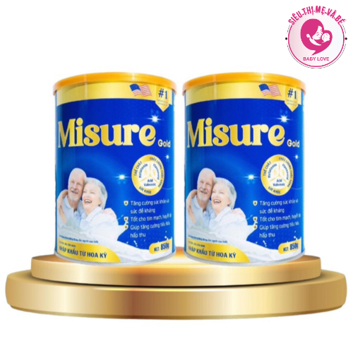 Combo 2 Hộp Sữa ngủ ngon Misure 850gram Date mới