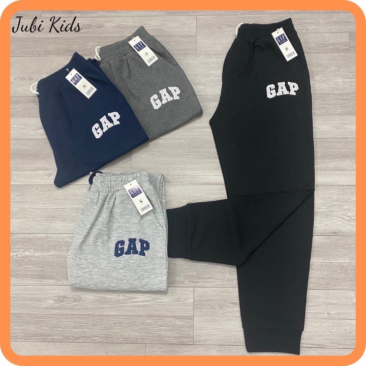 Quần thun dài cho bé trai 15 - 50kg cotton da cá gap
