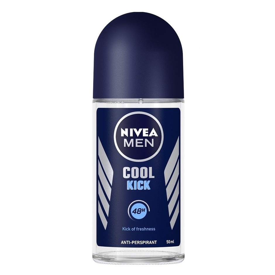 Lăn khử mùi nam mát lạnh Nivea Cool Kick Thái Lan 50ml