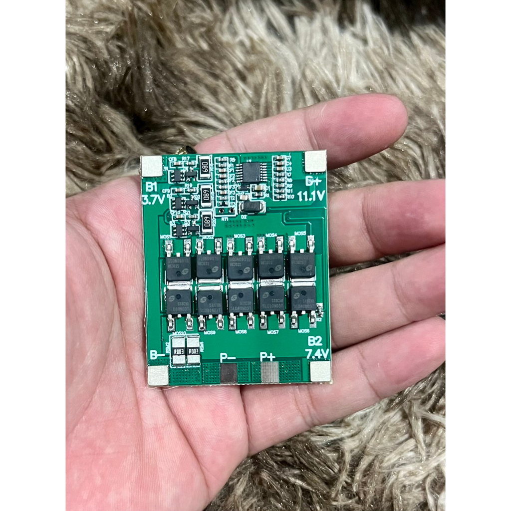 Mạch 3s 30a lc full linh kiện, bảo vệ pin lion 3.7v.