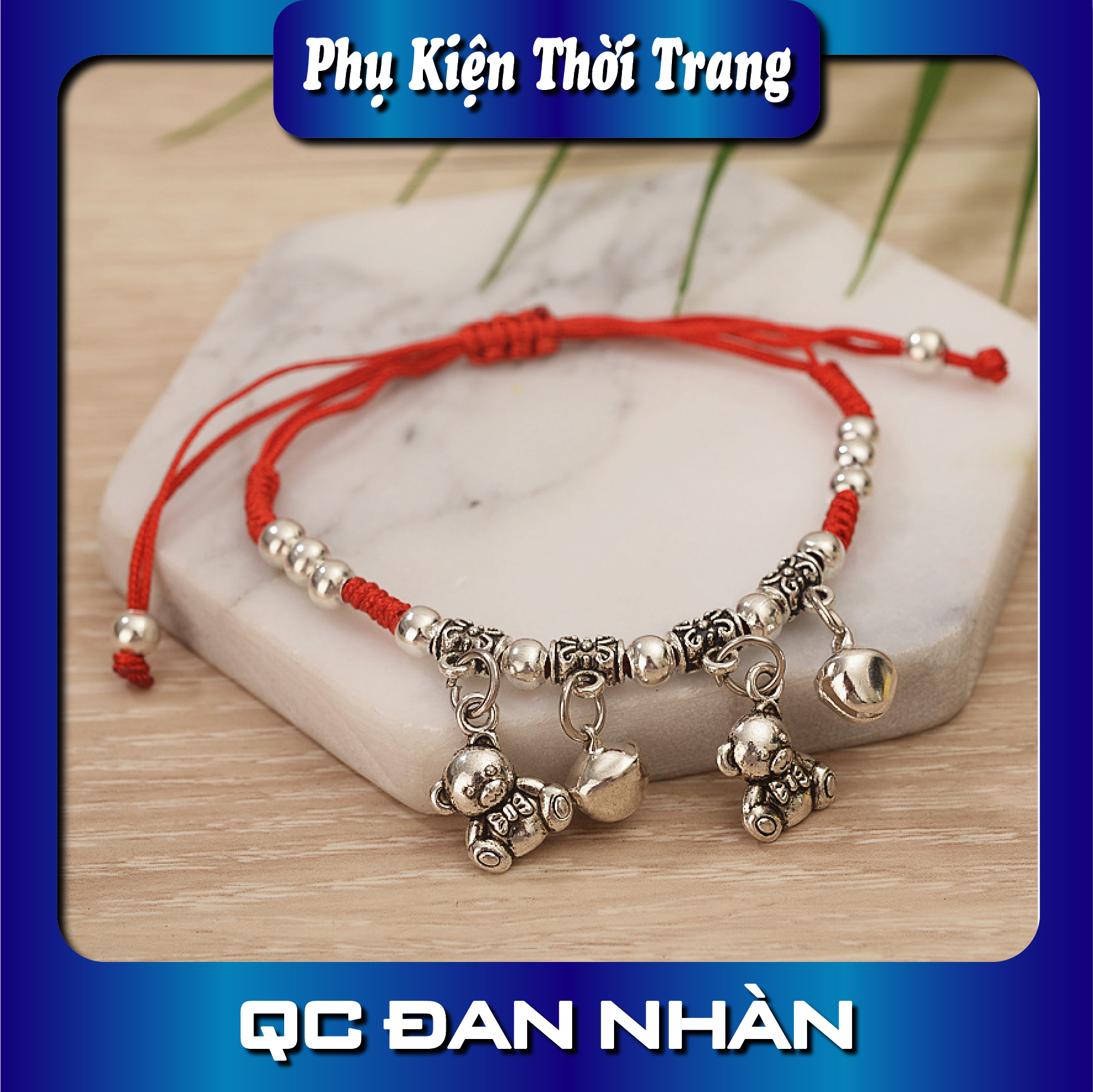 Vòng tay - lắc tay hình con gấu bông