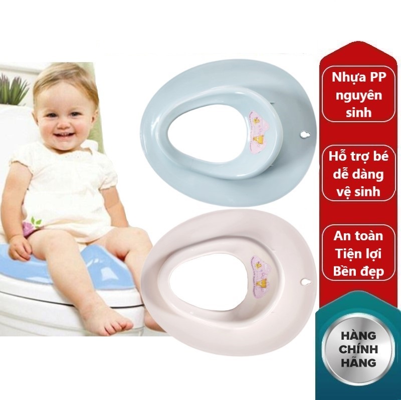 Bệ Lót Thu Nhỏ Bồn Cầu cho Trẻ Em - Chống Trơn Trượt - Dễ Vệ Sinh - Nhựa Cao Cấp Chắc Chắn Với Chiều Cao Phù Hợp