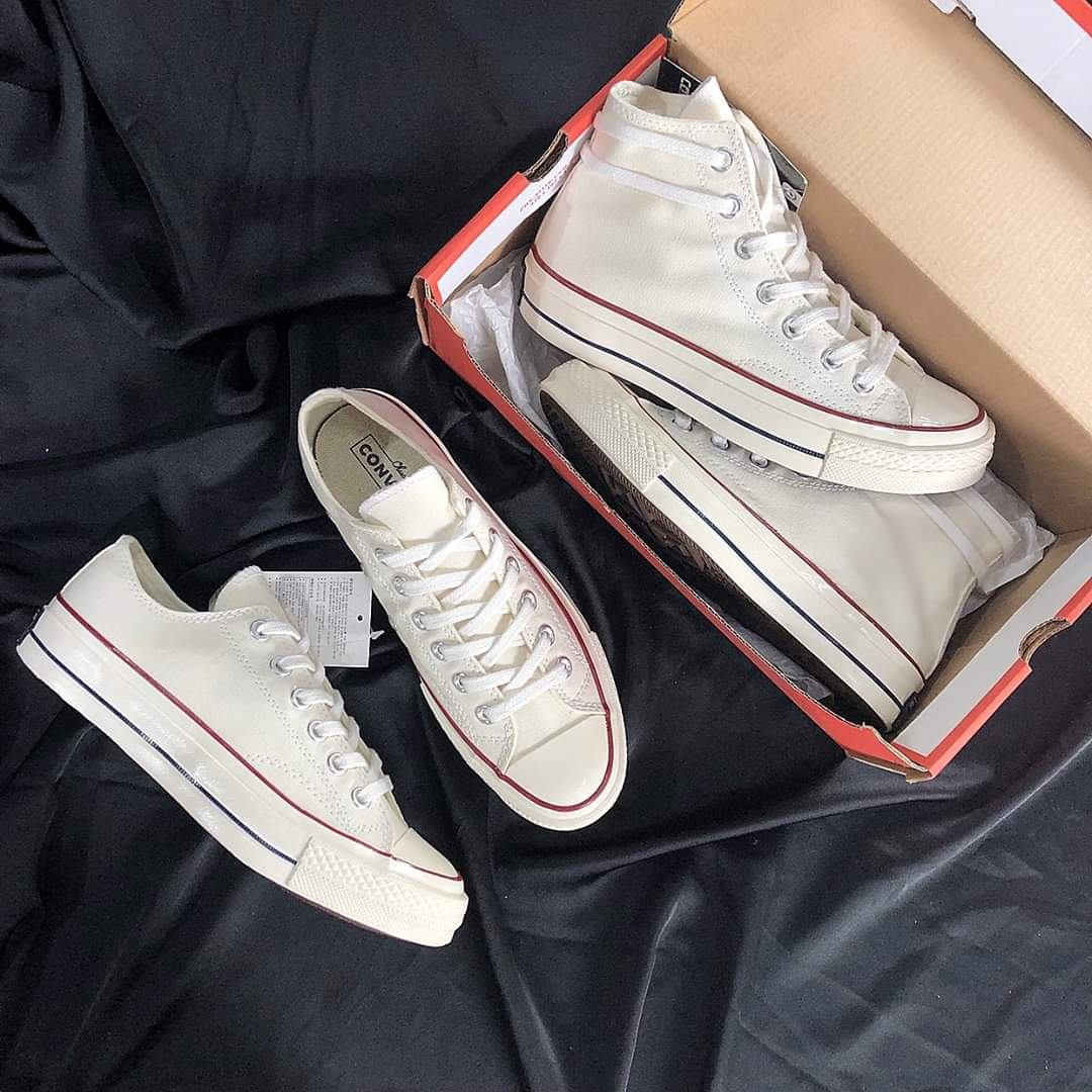 Giày CONVERSE 1970s TRẮNG cao cổ (Full box, tag)