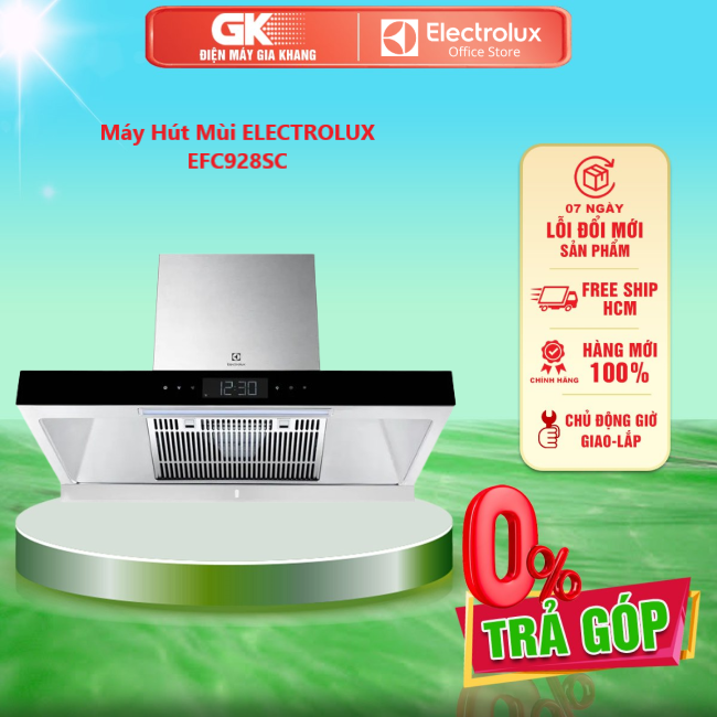 Máy hút mùi electrolux efc928sc - giao toàn quốc - freeship hcm