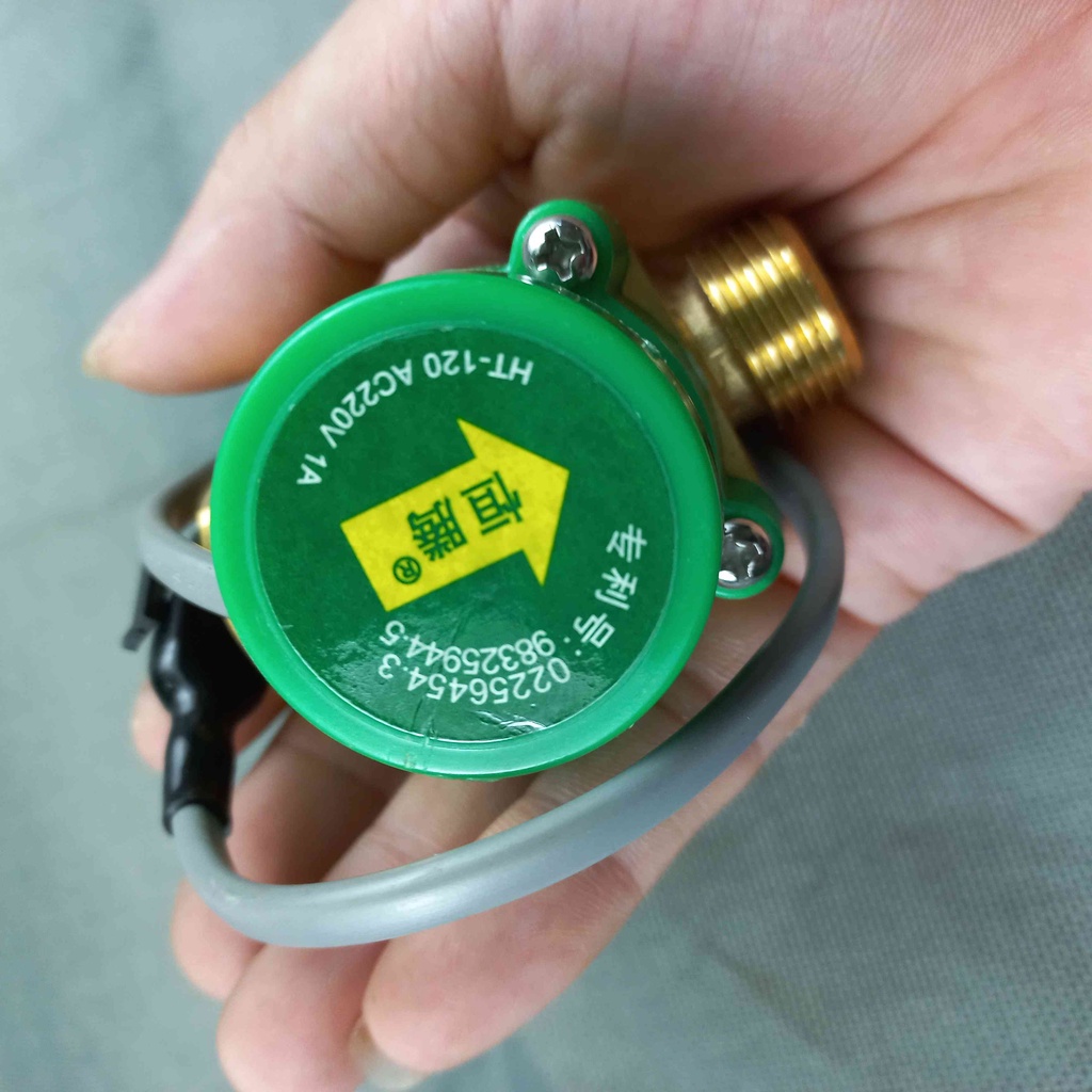 Công tắc van cảm biến dòng chảy ren 27 220v