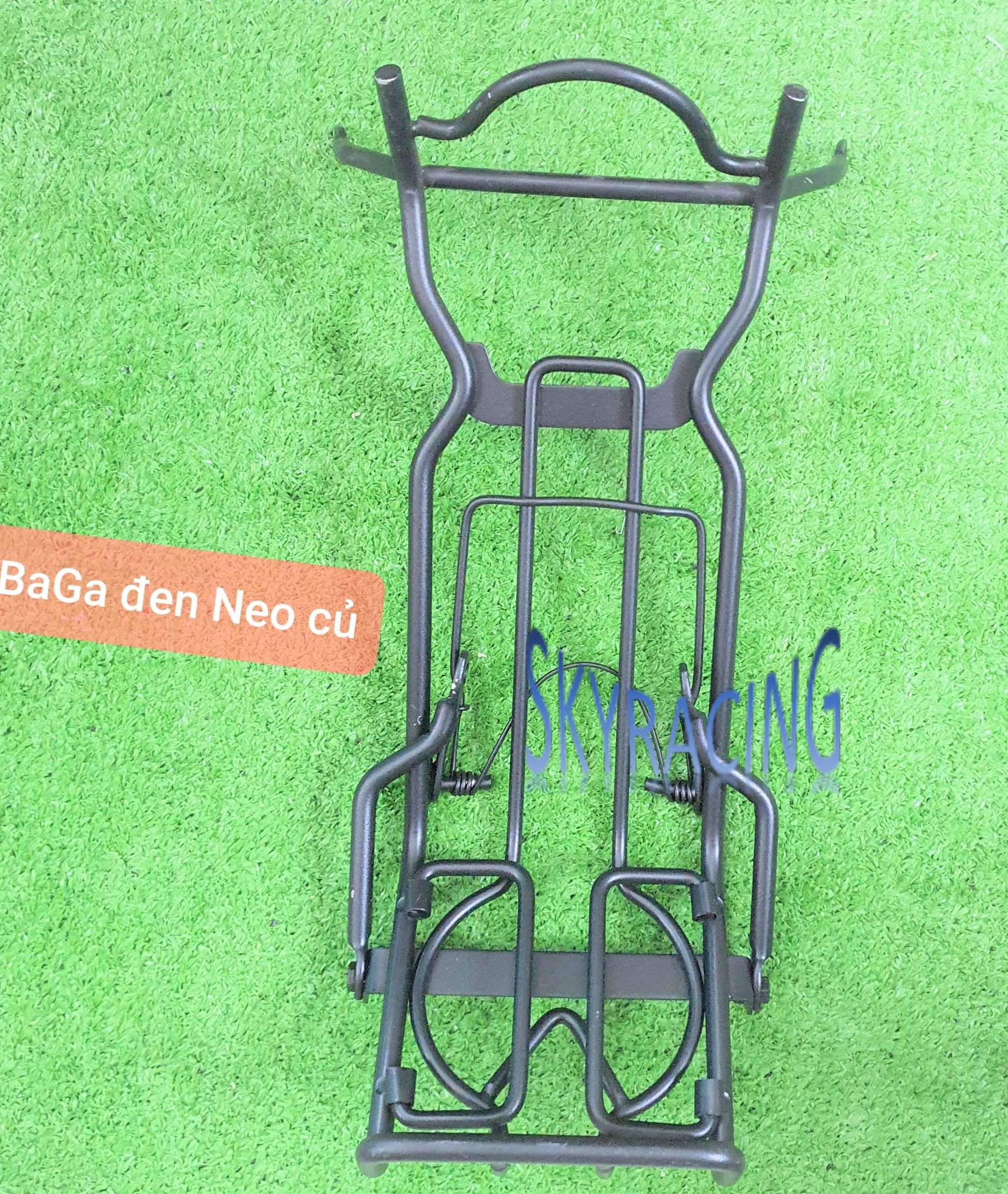 Baga giữa inox 10li sơn tĩnh điện gắn cho xe Future Neo, NeoX