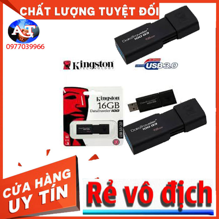 USB Kingston DataTraveler DT100G3 16GB tốc độ 3.0