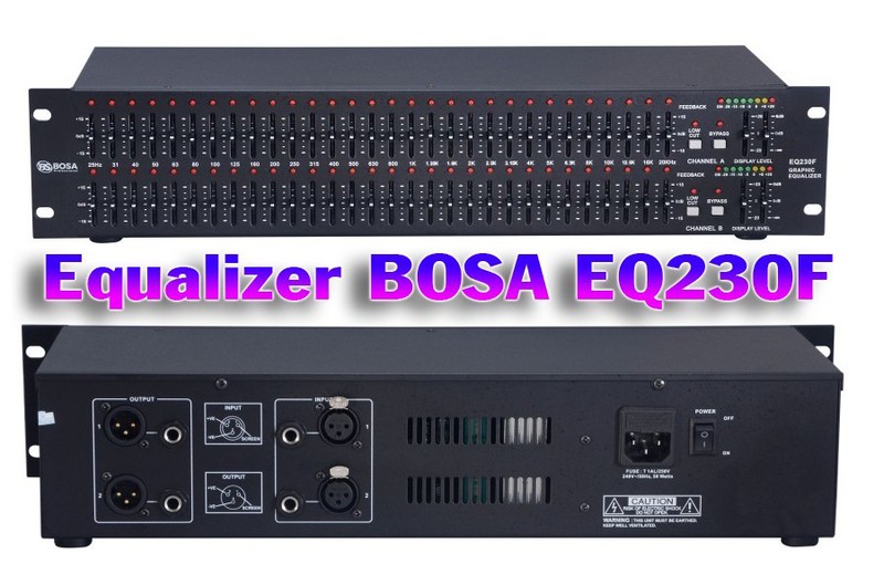 LỌC XÌ EQUALIZER BOSA EQ230F NHẬP KHẨU CHÍNH HÃNG
