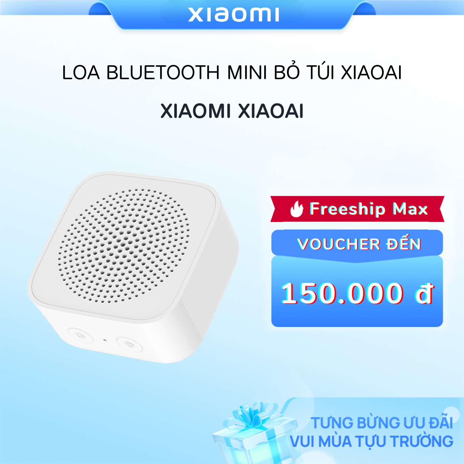 Xiaomi Mi Compact Bluetooth Speaker Smart Wireless AI Rechargable Portable