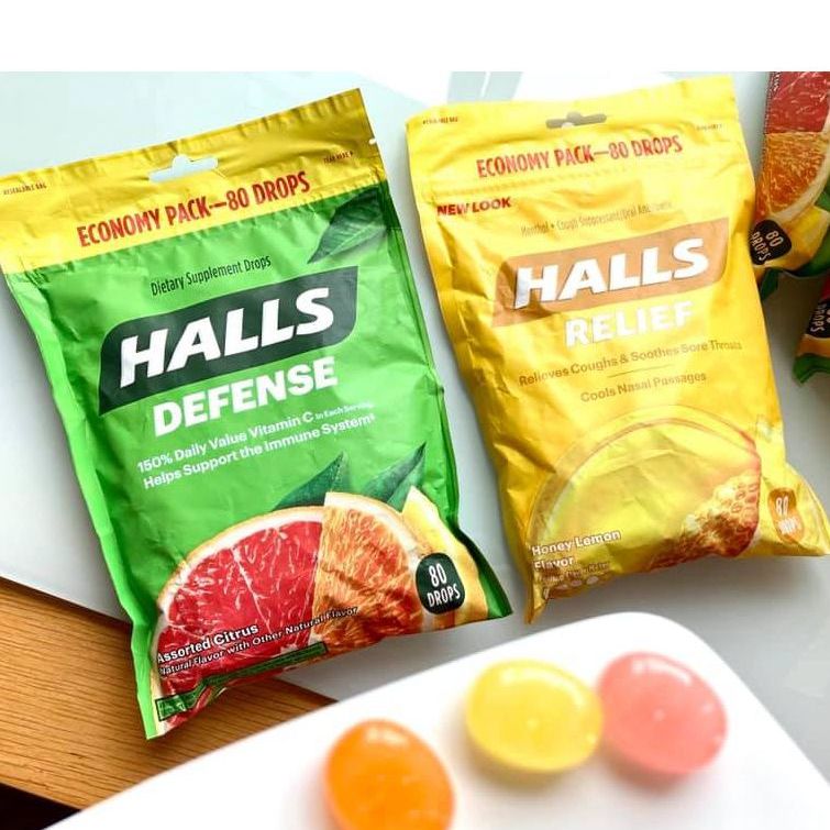 Hallls throat sweet candy 70,80 sachet