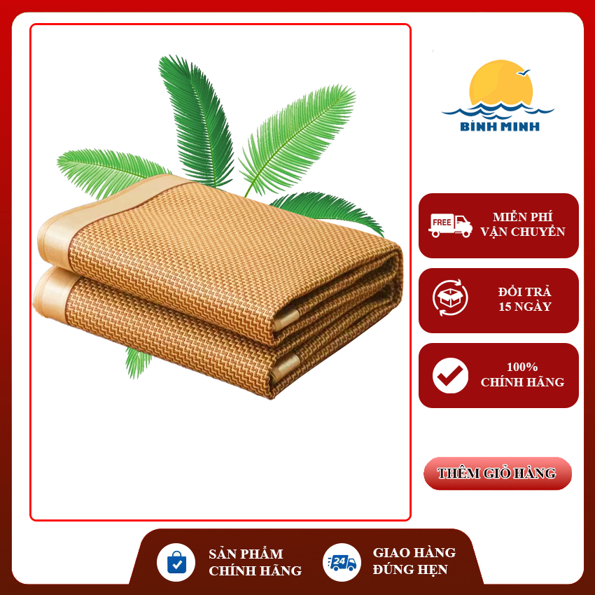 Chiếu điều hoà sợi mây mát lạnh sleeping mat, chiếu mây điều hòa, chiếu ngủ, chiếu mát