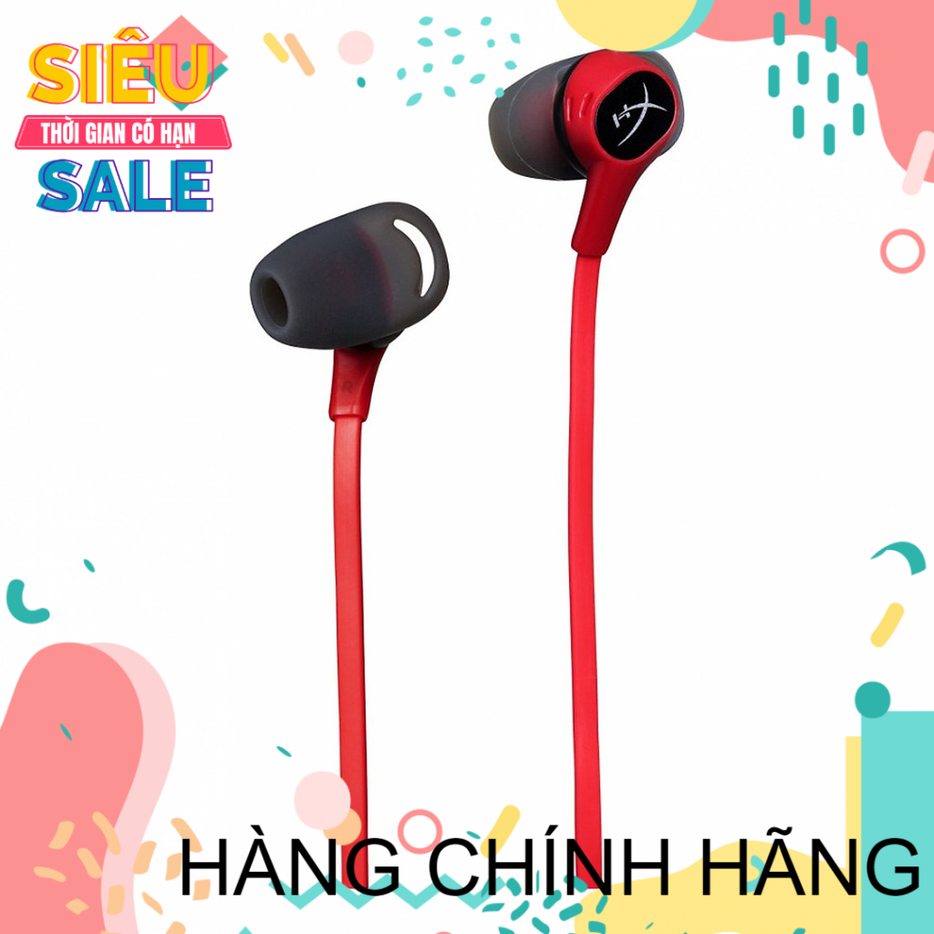 Tai nghe Kingston HyperX Cloud EARBUDS Gaming- HX-HSCEB-RD chơi game tốt cam kết sản phẩm đúng mô tả chất lượng đảm bảo
