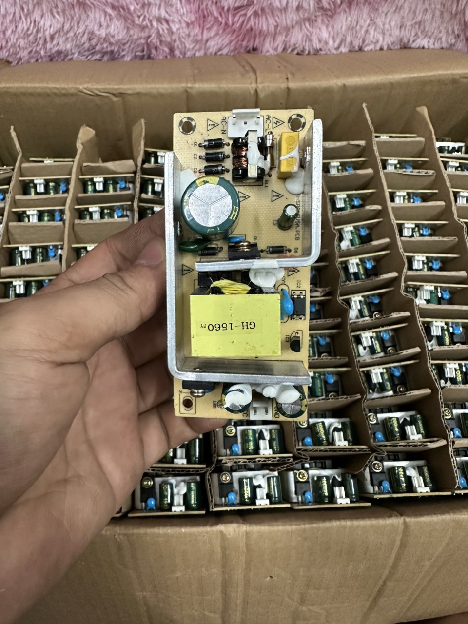 Board nguồn loa kéo 15v-6a