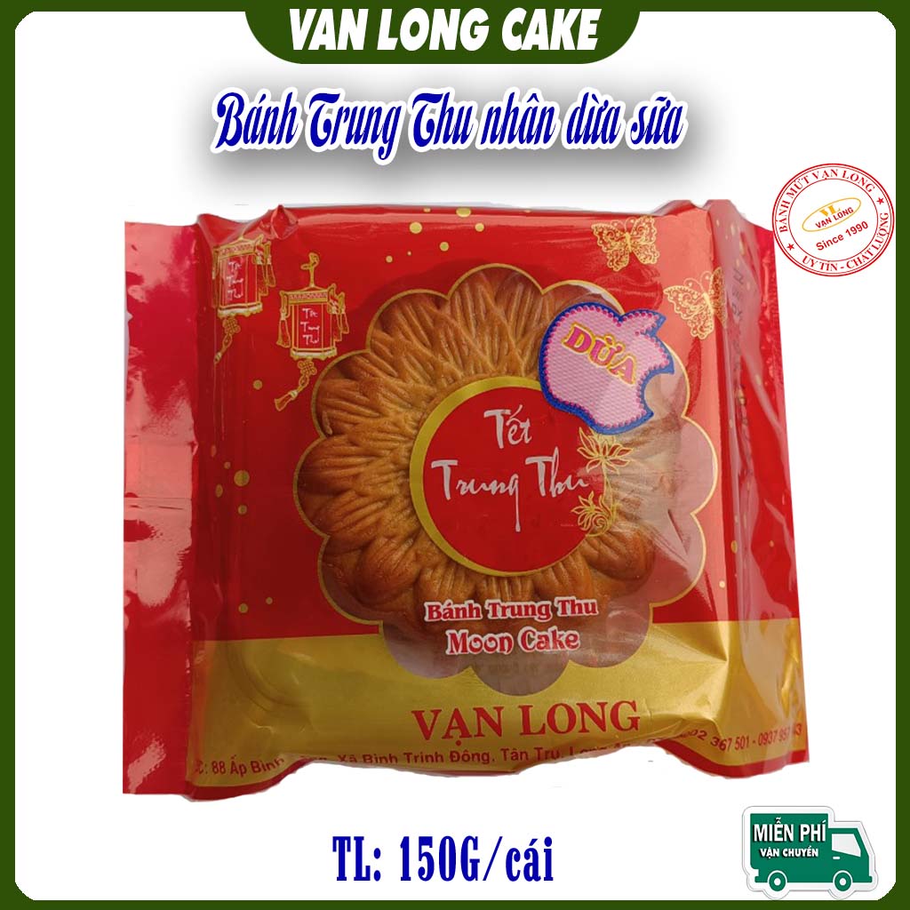 Bánh trung thu Vạn Long dừa sữa 150g