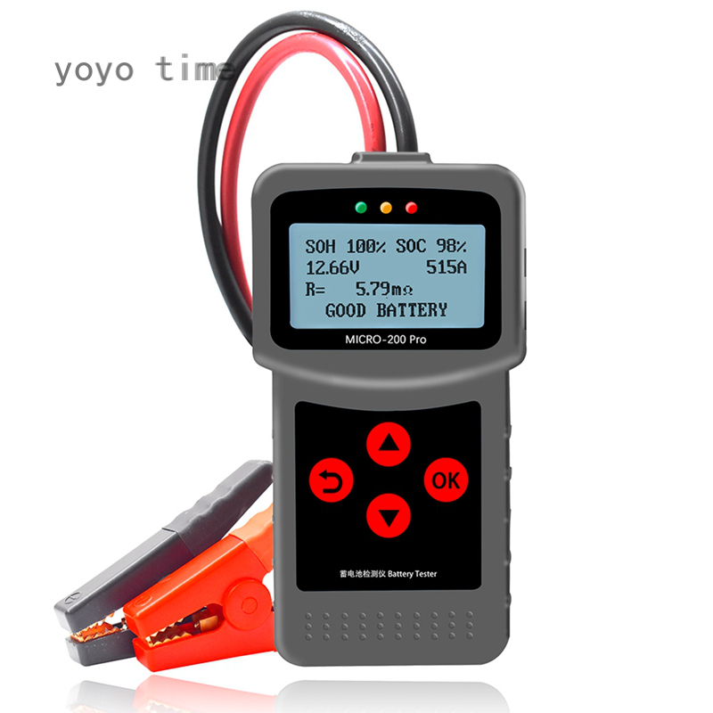 Thiết bị kiểm tra ắc quy xe hơi micro-200pro 12v 24v dụng cụ chẩn đoán thiết bị kiểm tra ắc quy cầm tay