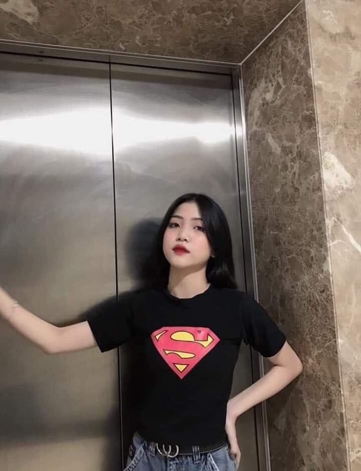 ÁO CROPTOP SUPPERMAN SIÊU NGẦU FORM ÔM BODY TÔN DÁNG BAO XINH - NAUY