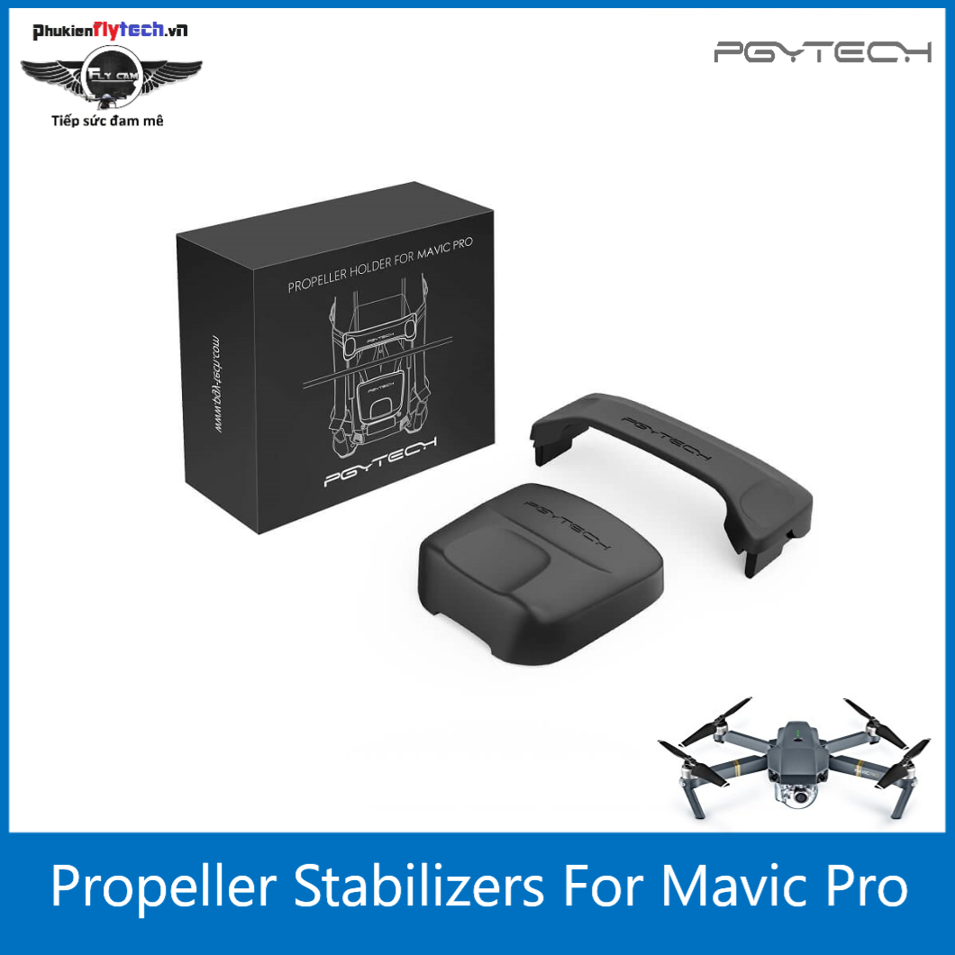 Bộ nẹp cố định cánh mavic pro – Mavic Pro propeller holder - Hàng chính hãng PGYTECH - Cố định cánh tránh va chạm hỏng hóc - Dễ dàng sử dụng và tháo lắp - Chất liệu bền bỉ và chất lượng