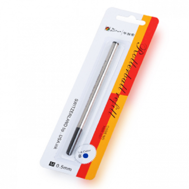 Ruột bút dạ bi cao cấp Picasso 0.5mm (xanh)