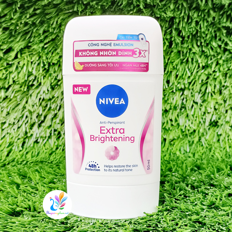 Lăn sáp ngăn mùi nivea trắng mịn mờ vết thâm 50ml