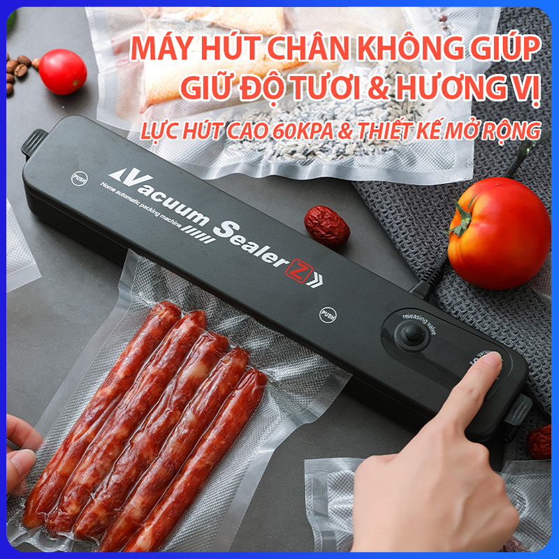 Máy hút chân không đa năng, máy hút chân không thực phẩm và hàn miệng túi Vacuum Sealer