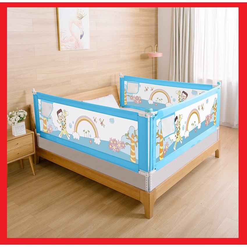 🍁Thanh chắn giường baby number A 1.6m/1.8m/2.0m/2.2m
