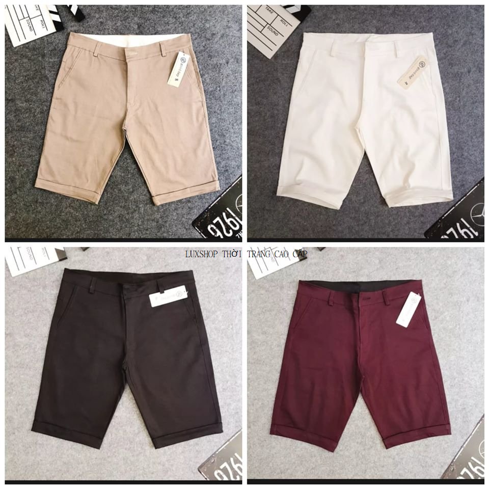 [HCM]Quần Short Nam Kaki Form Rộng Nhiều Màu