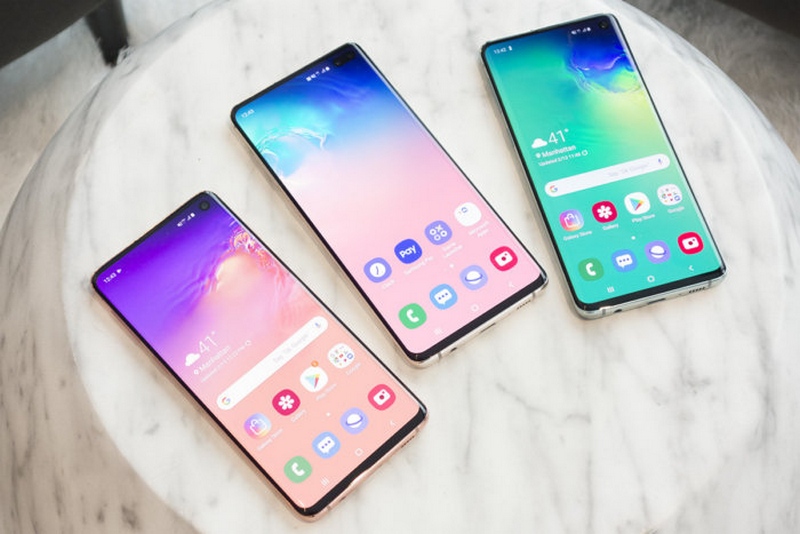 Điện Thoại Samsung Galaxy S10 Plus Mỹ Snapdragon 855 Kèm đủ Phụ kiện chính hãng