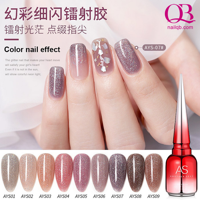 [HCM]Sơn gel AS nhũ thạch mã AYS (cần hơ đèn UV)
