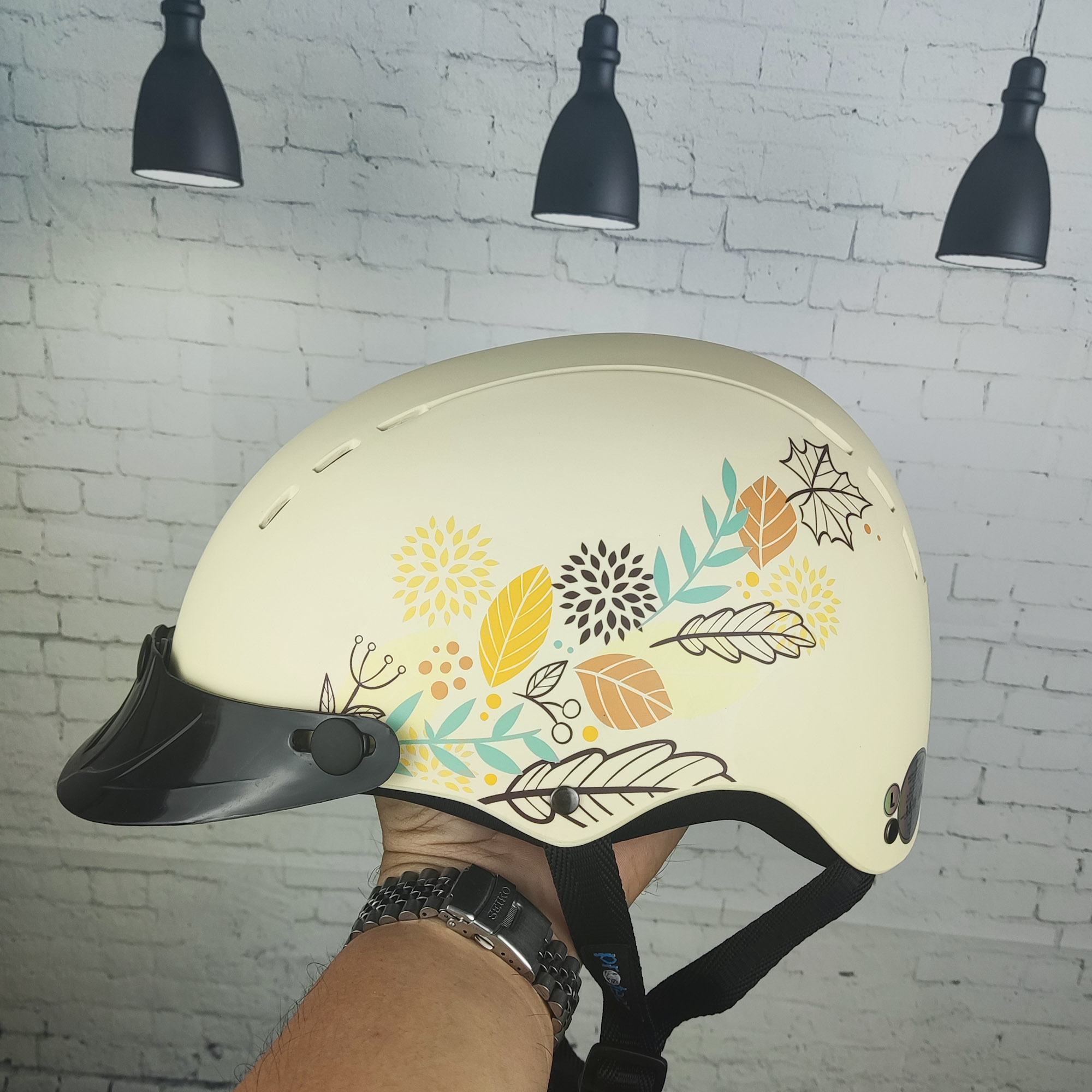 [Chính Hãng] Nón Bảo Hiểm 1/2 Đầu Protec Arizona (Vòng đầu 54- 58cm)