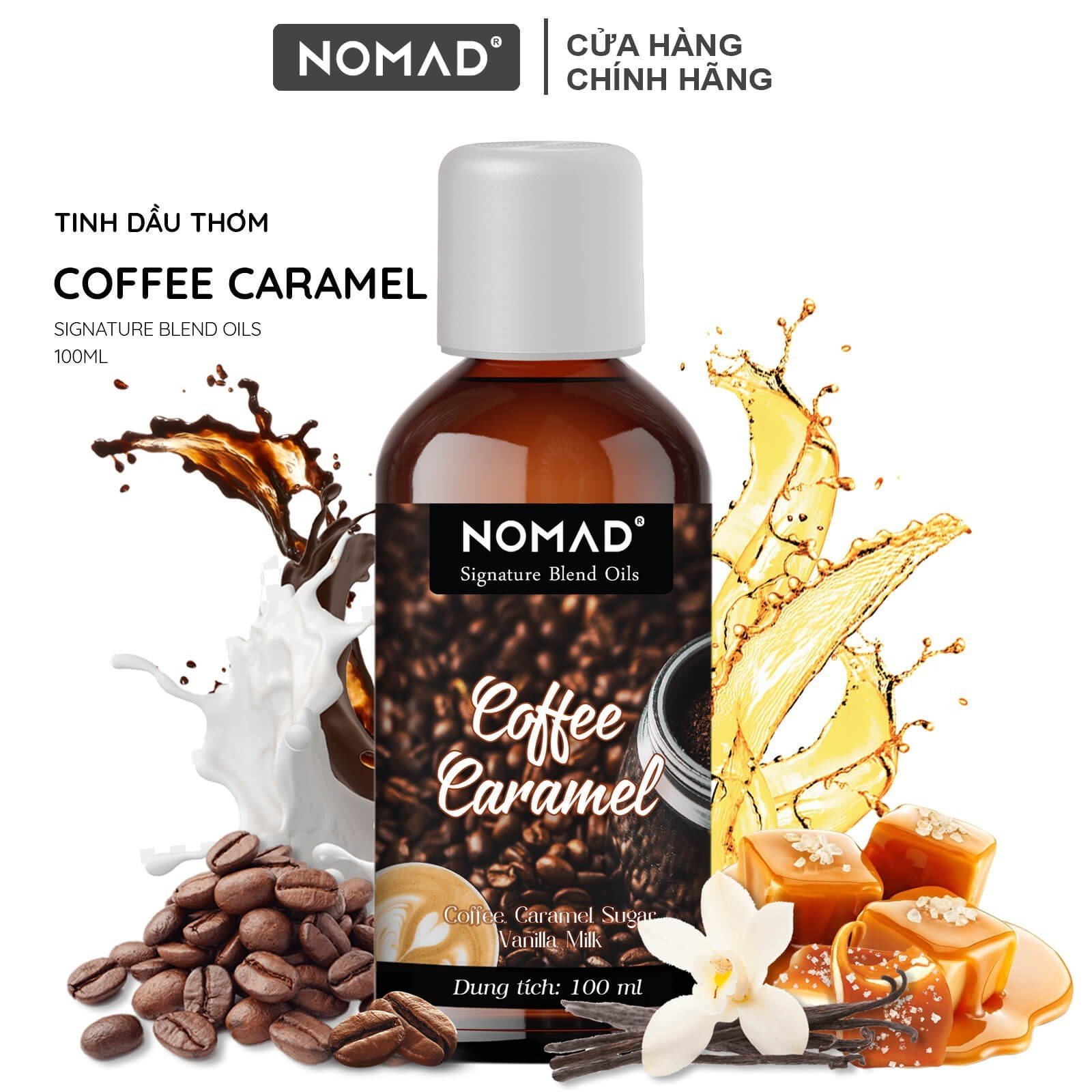 Tinh Dầu Thơm Nomad Signature Blend Oils - Coffee Caramel