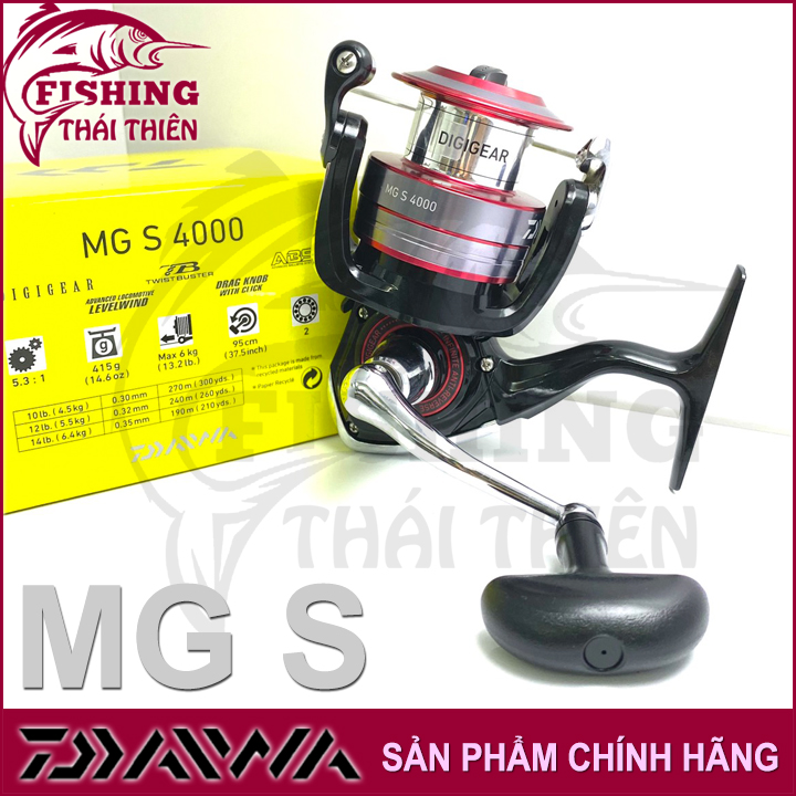 [HCM]Máy câu cá Daiwa MG-S 2500/4000 sản phẩm chính hãng