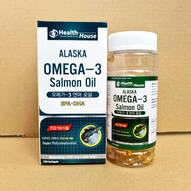 Alaska omega 3 - tăng cường thị lực