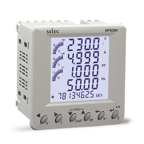 Đồng hồ đo đa chức năng selec mfm384-c - selec