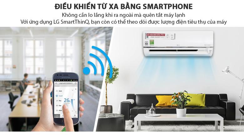 Điều khiển từ xa - Máy lạnh LG Wifi Inverter 1 HP V10API
