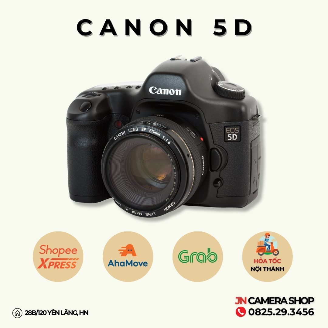 Canon 5D kèm ống kính 28-80mm